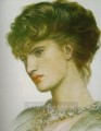 Retrato de una dama Hermandad Prerrafaelita Dante Gabriel Rossetti